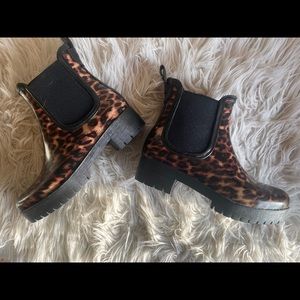 Jeffrey Campbell Leopard Bootie Never Worn!!